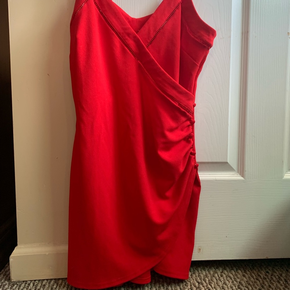 Francesca Red Mini Dress Size Small